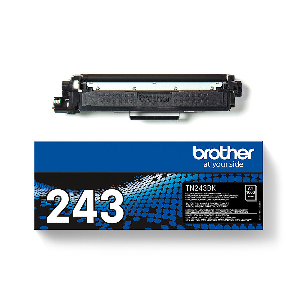 Brother TN-243BK Tonerkassett 1 styck Original Svart