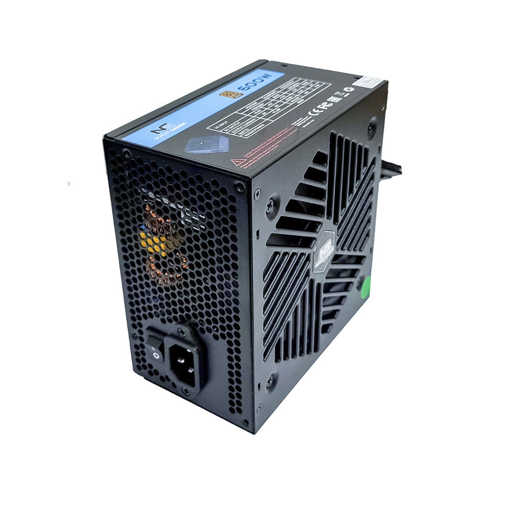 Nordic Gaming NGP-1174 strömförsörjningsenheter 600 W 24-pin ATX ATX Svart