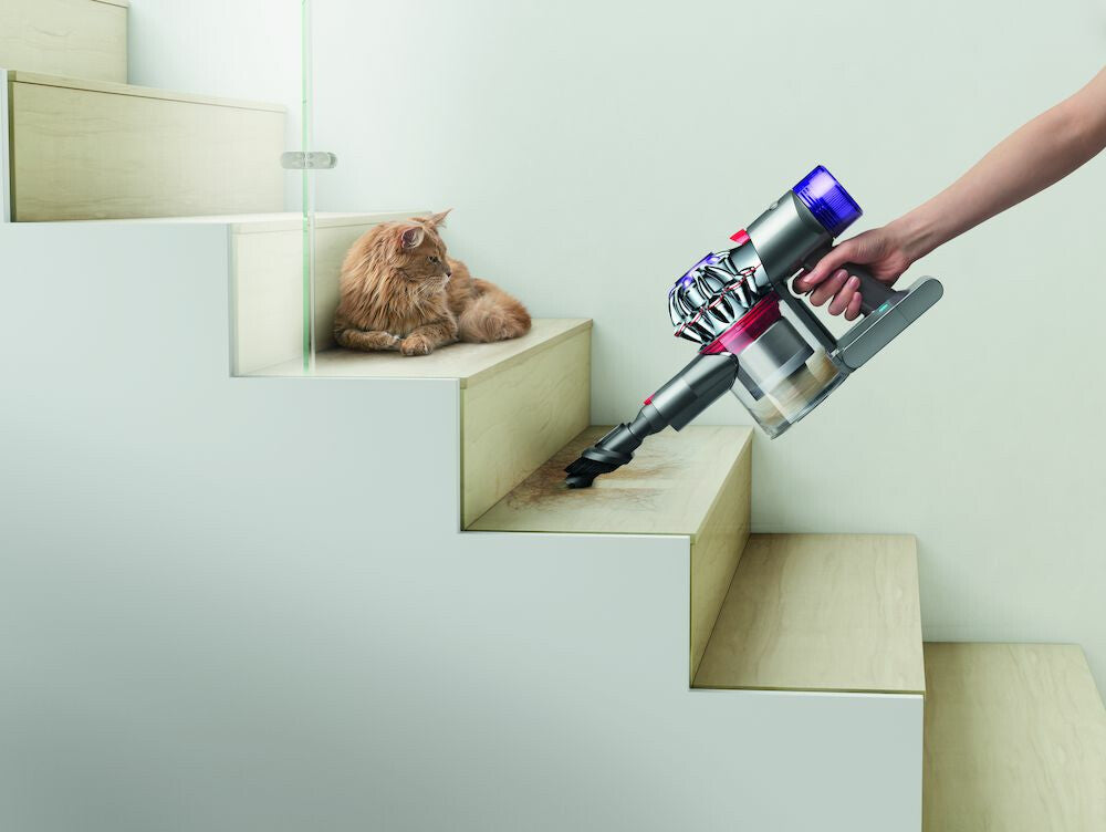 Dyson V8 Advanced 2-in-1 stick vacuum Batteri Torr Utan påse Nickel, Silver