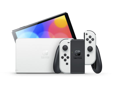 Nintendo Switch OLED bärbara spelkonsoller 17,8 cm (7") 64 GB Pekskärm Wi-Fi Vit