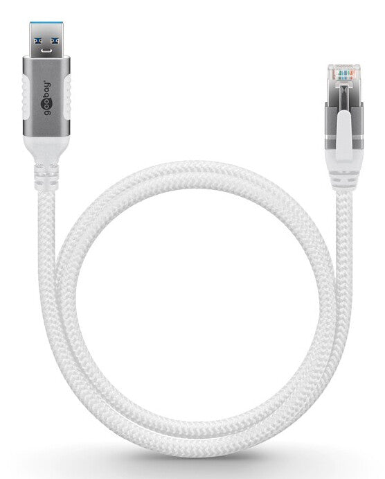 Goobay 74159 nätverkskablar Vit 2 m Cat6 F/UTP (FTP)