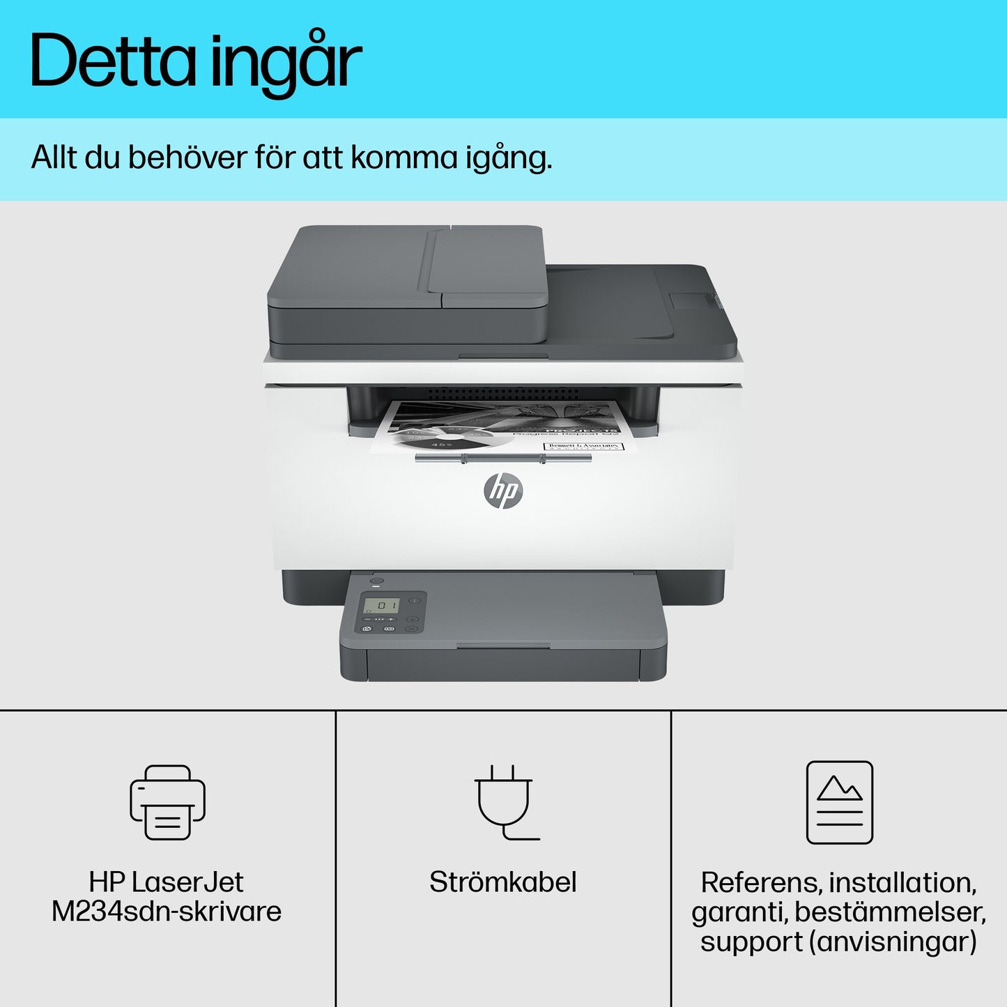 HP LaserJet MFP M234sdn skrivare
