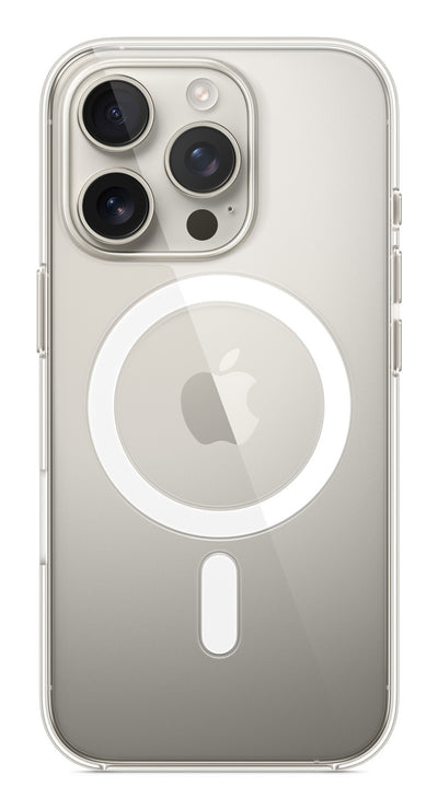 Apple MA7E4ZM/A mobiltelefonfodral 16 cm (6.3") Omslag Transparent