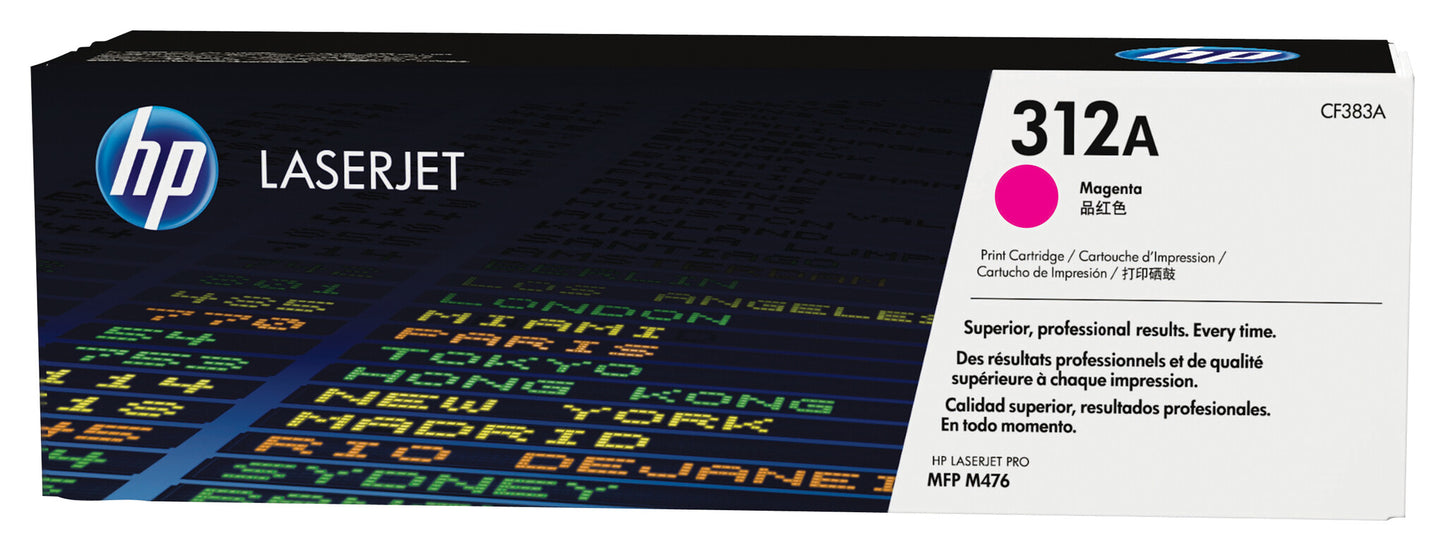 HP 312A magenta LaserJet-originaltonerkassett