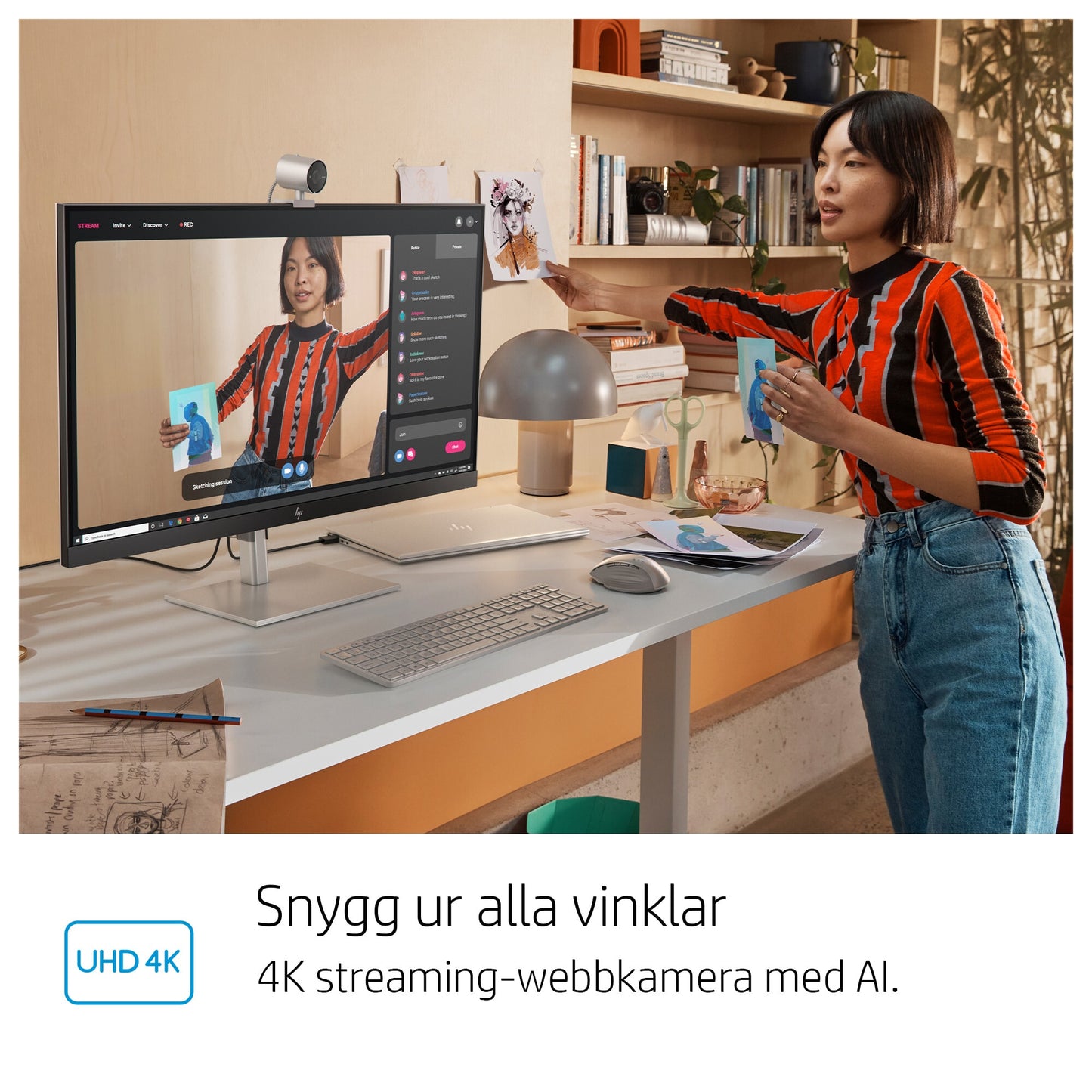 HP 950 4K-webbkamera