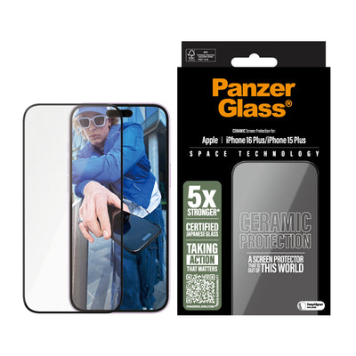 PanzerGlass PG Ceramic Scrn iPhone 16 6.7Inch UWF