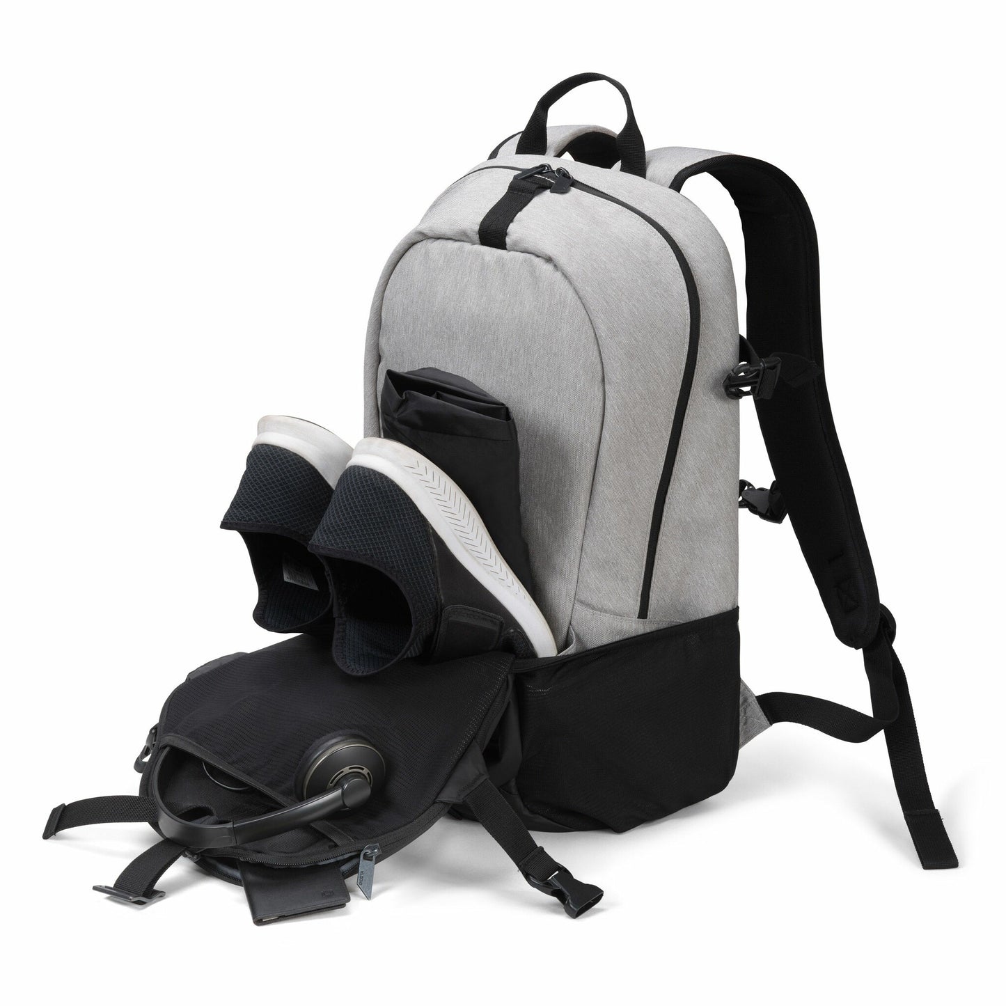 DICOTA GO 39,6 cm (15.6") Ryggsäck Grå