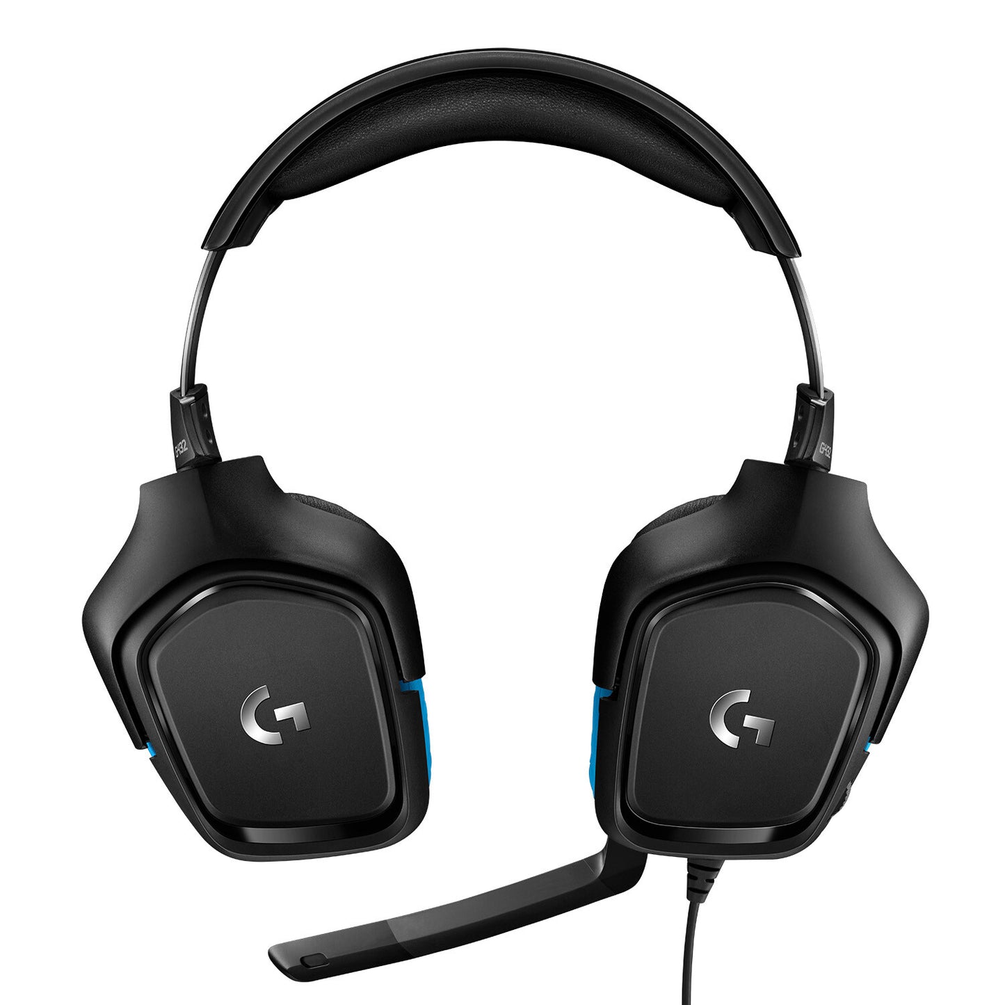 Logitech G G432 Headset Kabel Huvudband Spela Svart, Blå