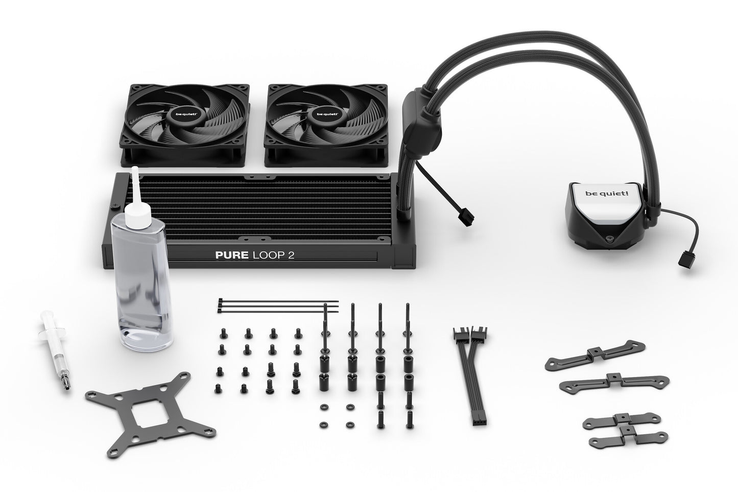 be quiet! Pure Loop 2 | 240mm Processor Allt-i-ett vätskekylare 12 cm Svart 1 styck