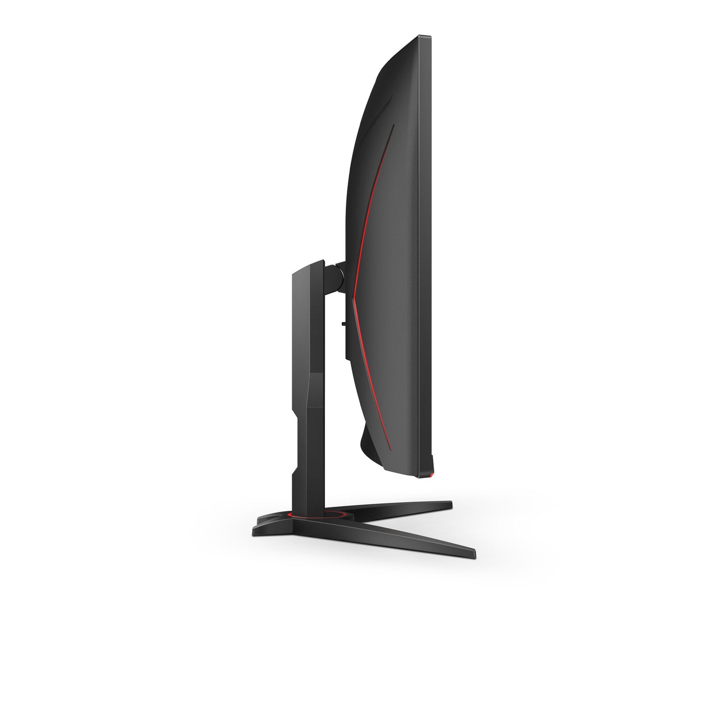 AOC G2 C32G2ZE/BK platta pc-skärmar 80 cm (31.5") 1920 x 1080 pixlar Full HD LED Svart, Röd