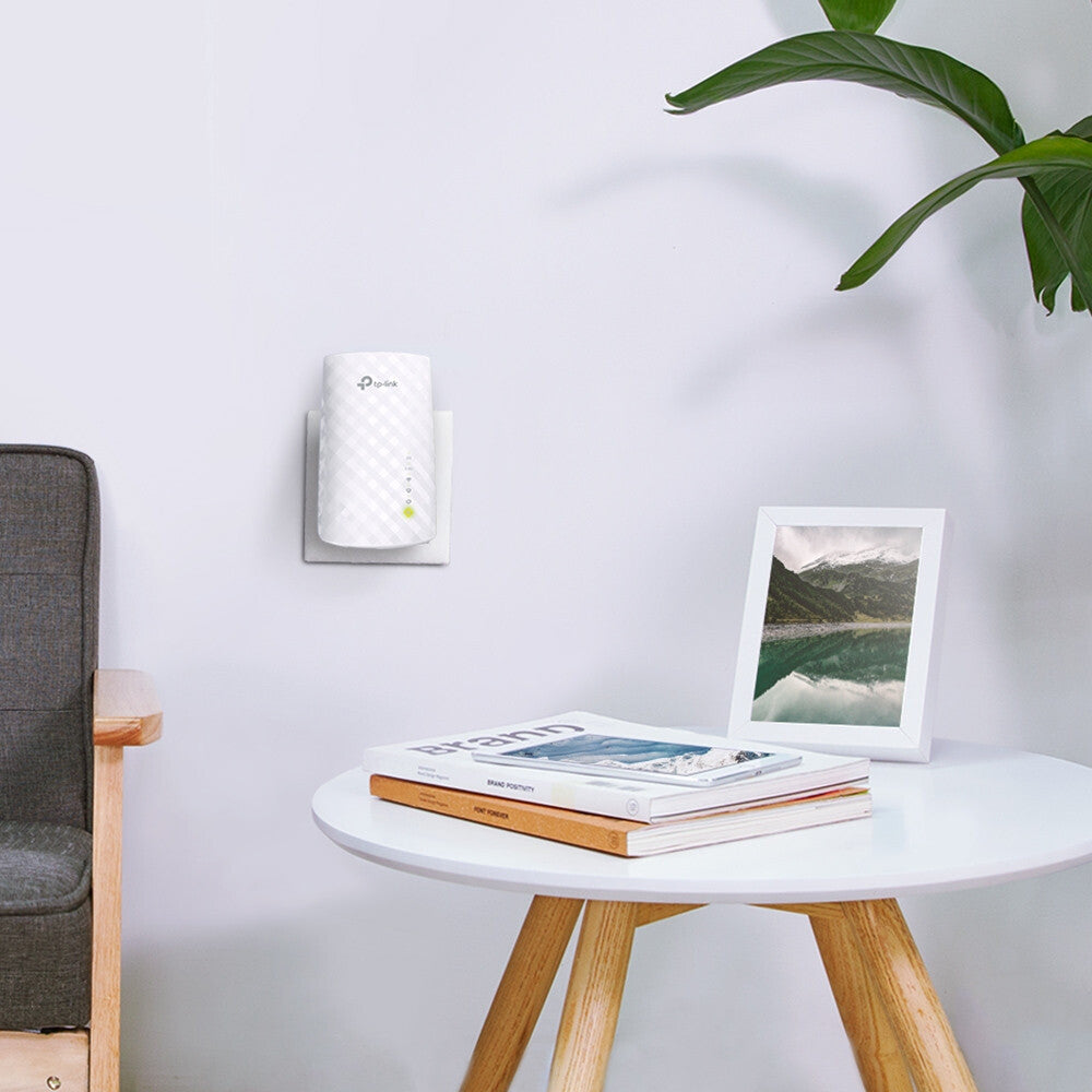 TP-Link RE200 nätverksförlängare Nätverksrepeater Vit 10, 100 Mbit/s