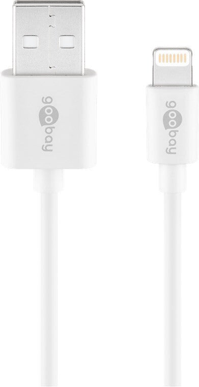 Goobay 44978 mobilladdare Mobiltelefon, Smartphone Vit AC inomhus