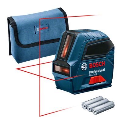 Bosch GLL 2-10 Professional Linjelaser 10 m 630-650 nm