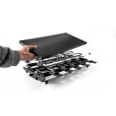 Fritel RG 4180 raclettegrill 10 personer 1700 W Svart, Grå