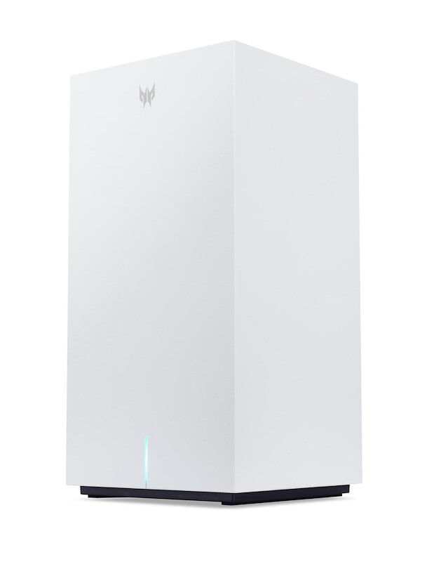 Acer Predator Connect T7 Wi-Fi 7 trådlös router Gigabit Ethernet Triband (2,4 GHz/5 GHz/6 GHz) Vit