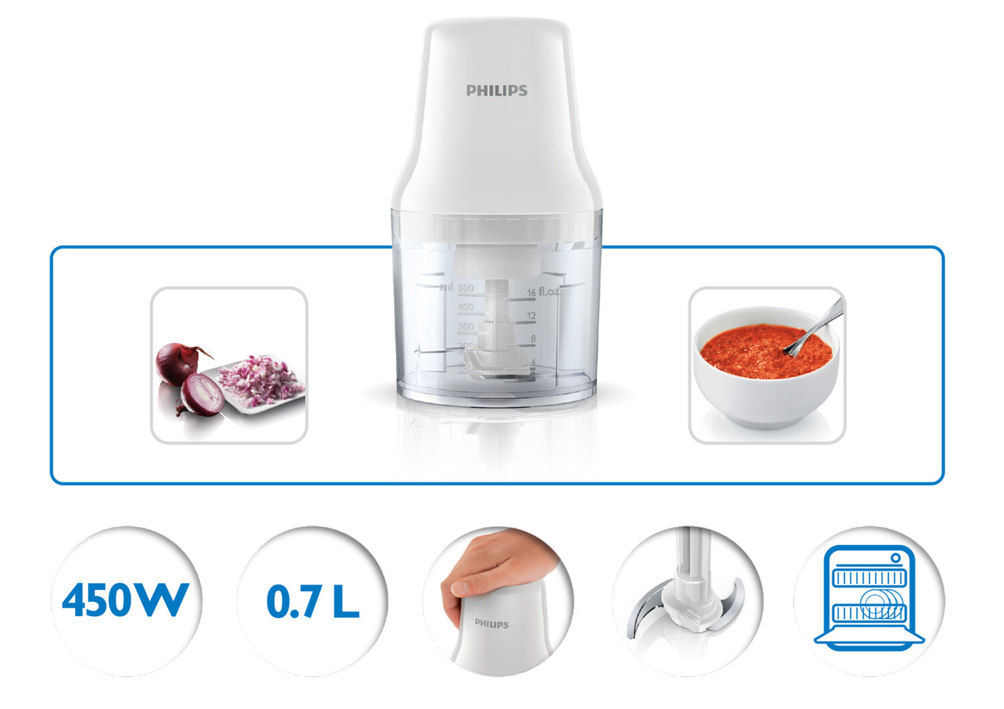 Philips Daily Collection HR1393/00 Hackare