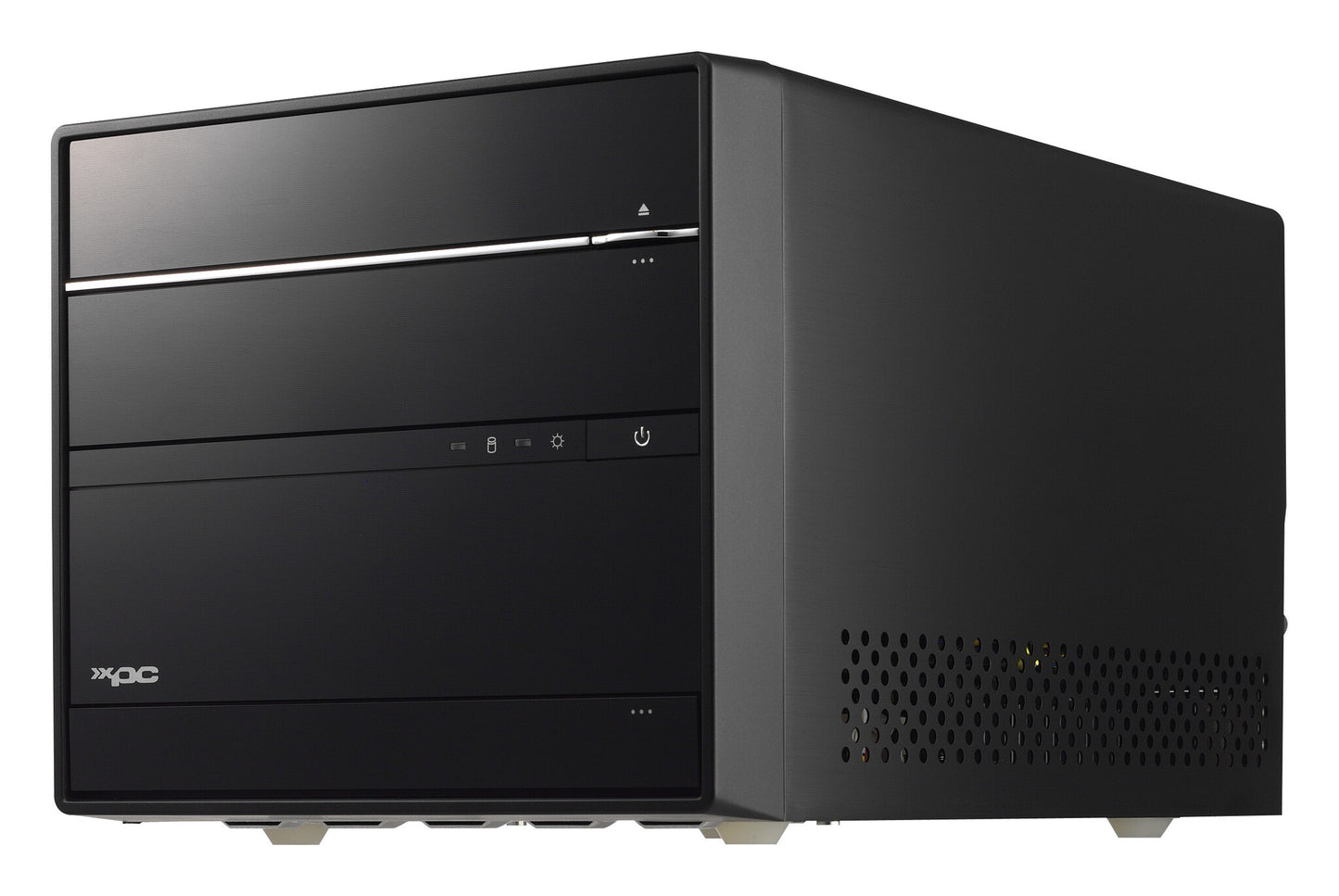 Shuttle SH570R6 datorhölje & moderkort Kub Svart Intel H570 LGA 1200 (Socket H5)
