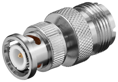 Goobay 11351 kabelomvandlare (hane/hona) BNC UHF Silver