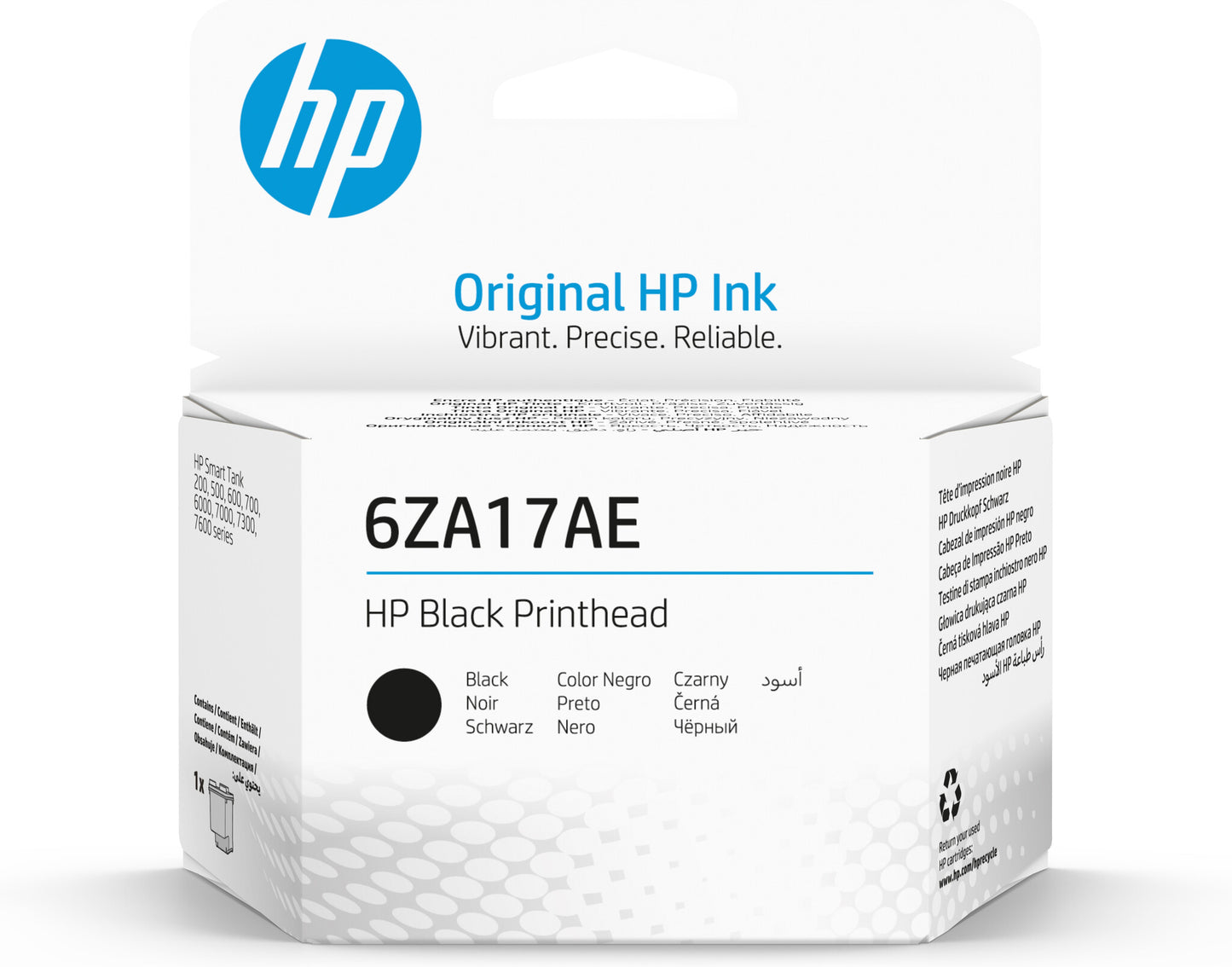 HP 6ZA17AE svart skrivarhuvud