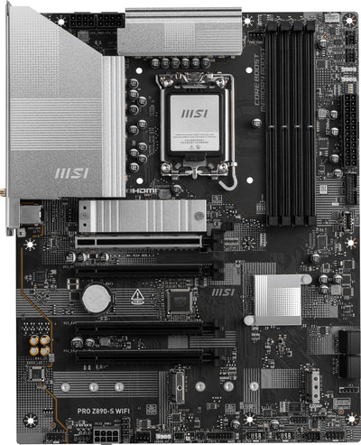 MSI PRO Z890-S WIFI moderkort Intel Z890 LGA 1851 (Socket V1) ATX