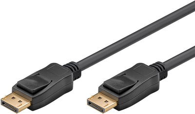 Goobay 61697 DisplayPort-kabel 2 m Svart