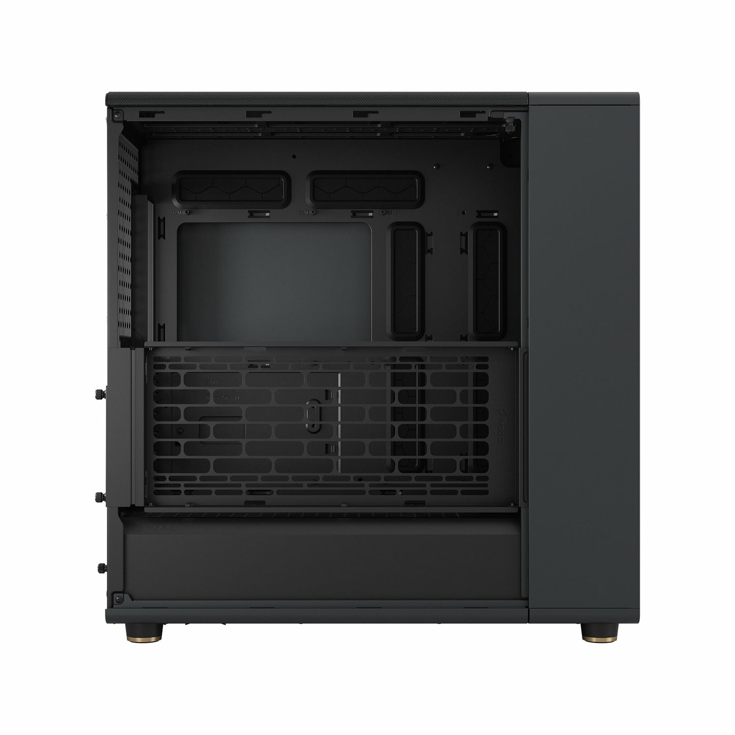 Fractal Design FD-C-NOR1X-01 datorväskor Midi Tower Svart, Kol