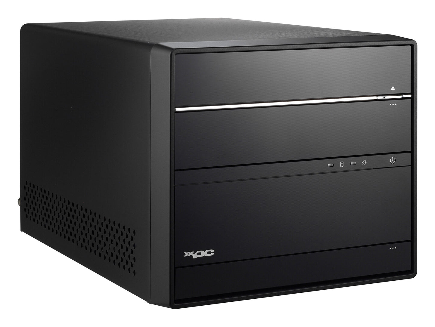 Shuttle SH570R6 datorhölje & moderkort Kub Svart Intel H570 LGA 1200 (Socket H5)