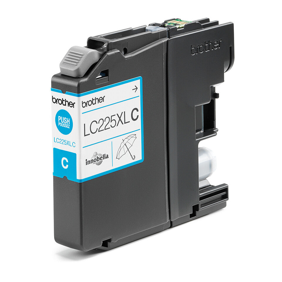 Brother LC225XLC bläckpatroner 1 styck Original Cyan