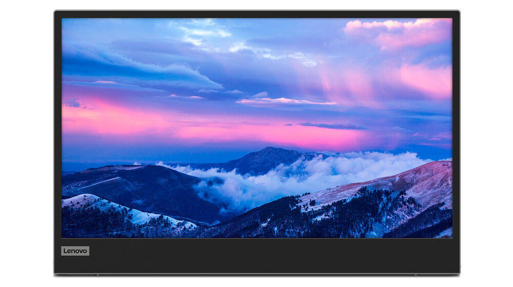 Lenovo L15 LED display 39,6 cm (15.6") 1920 x 1080 pixlar Full HD Svart, Grå
