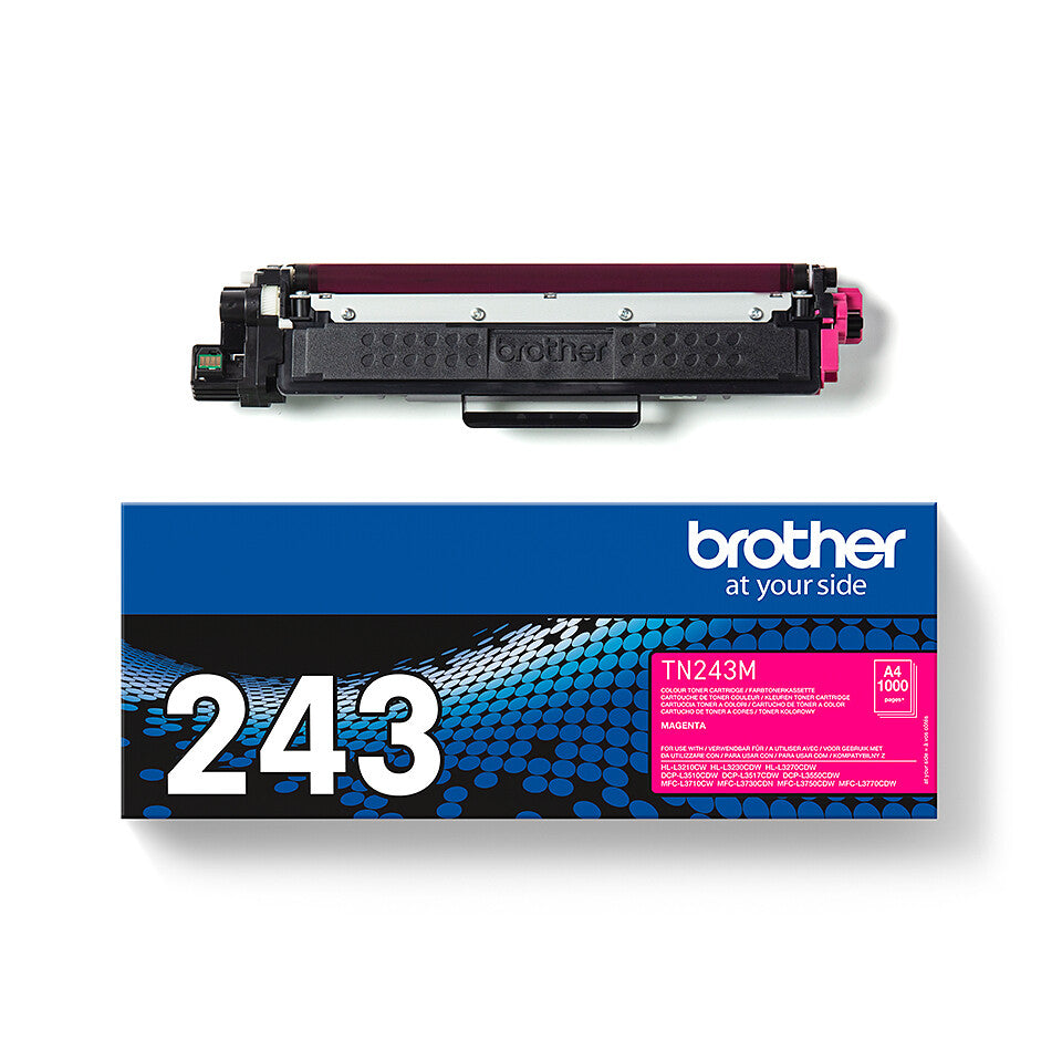 Brother TN-243M Tonerkassett 1 styck Original Magenta