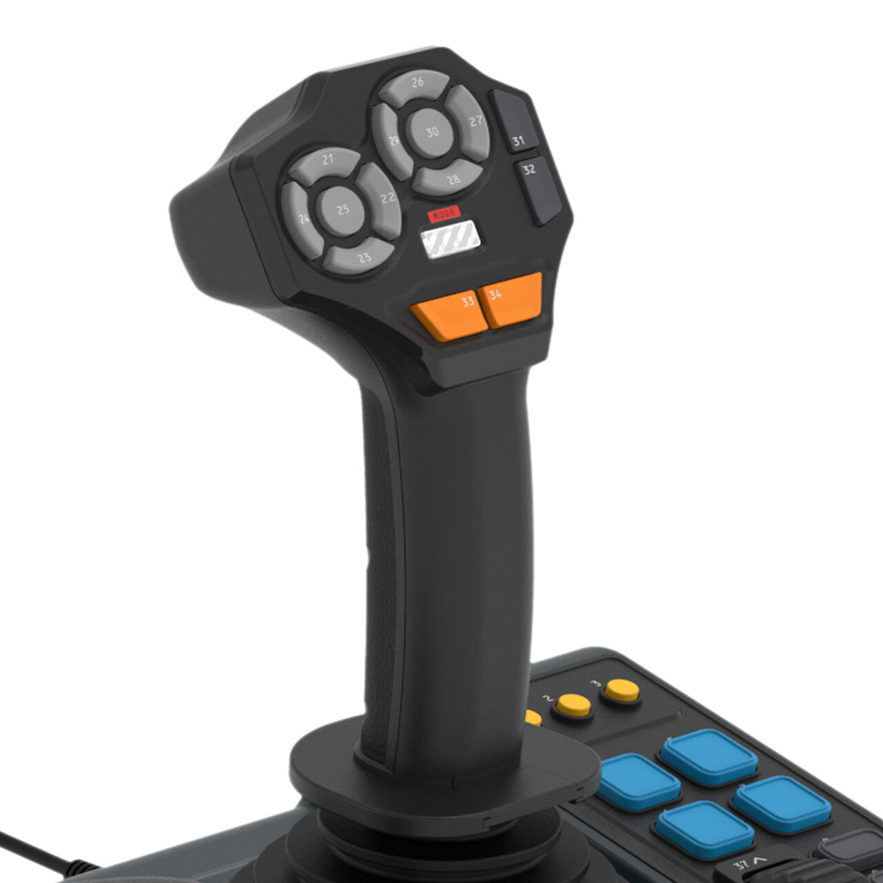 Hori HPC-043U spelkonsoler Svart USB Ratt + pedaler + joystick PC
