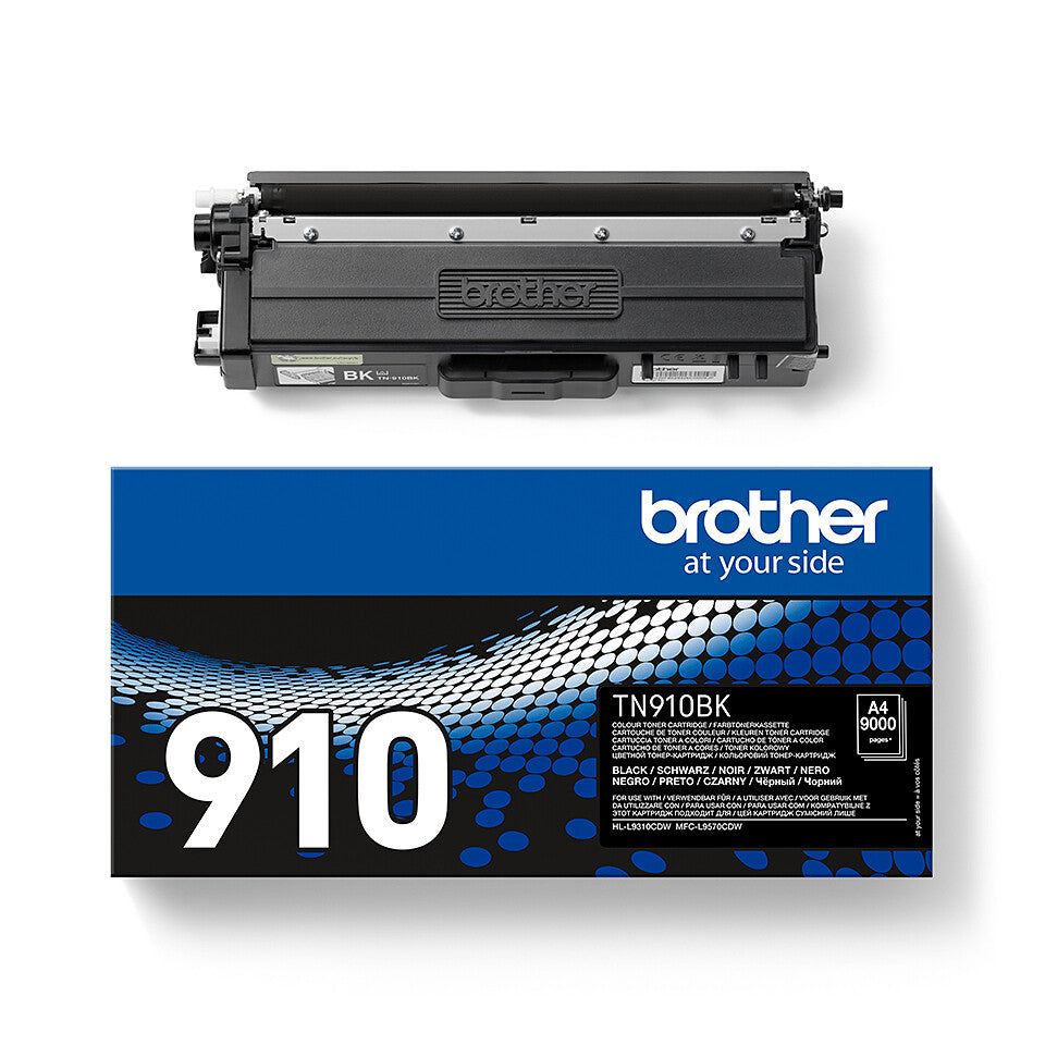 Brother TN-910BK Tonerkassett 1 styck Original Svart