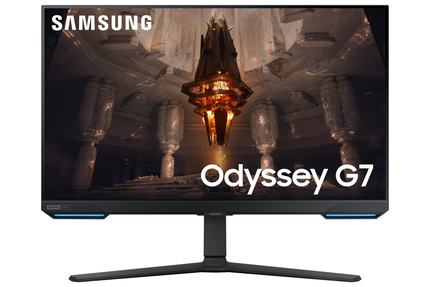Samsung G70B platta pc-skärmar 81,3 cm (32") 3840 x 2160 pixlar 4K Ultra HD LED Svart