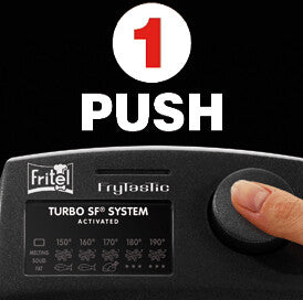 Fritel 5371 Single 3 l Fristående 2300 W Vit