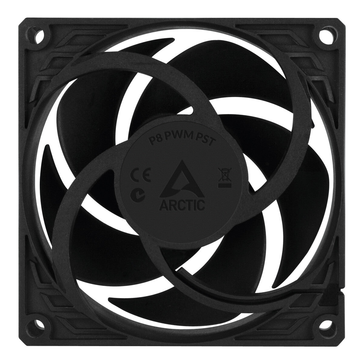 ARCTIC P8 PWM PST Datorväska Fan 8 cm Svart