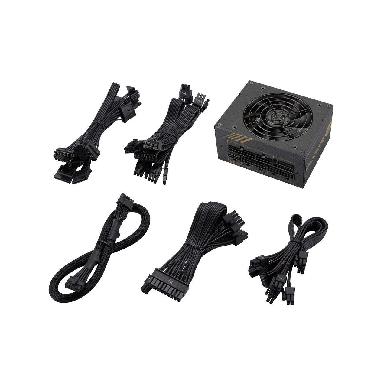 FSP DAGGER PRO ATX3.0(PCIe5.0) 850W strömförsörjningsenheter 20+4 pin ATX SFX Svart