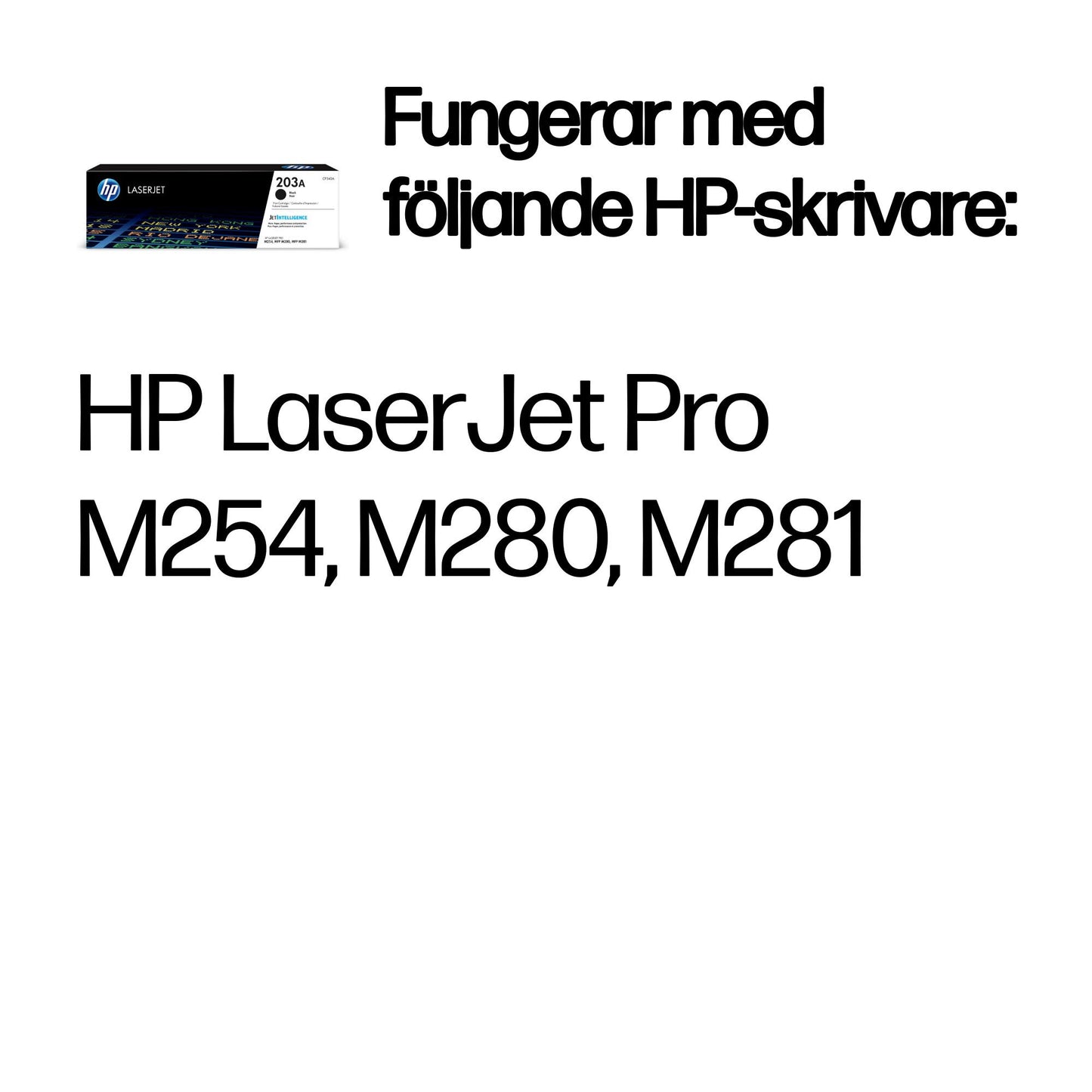 HP 203A svart original LaserJet-tonerkassett