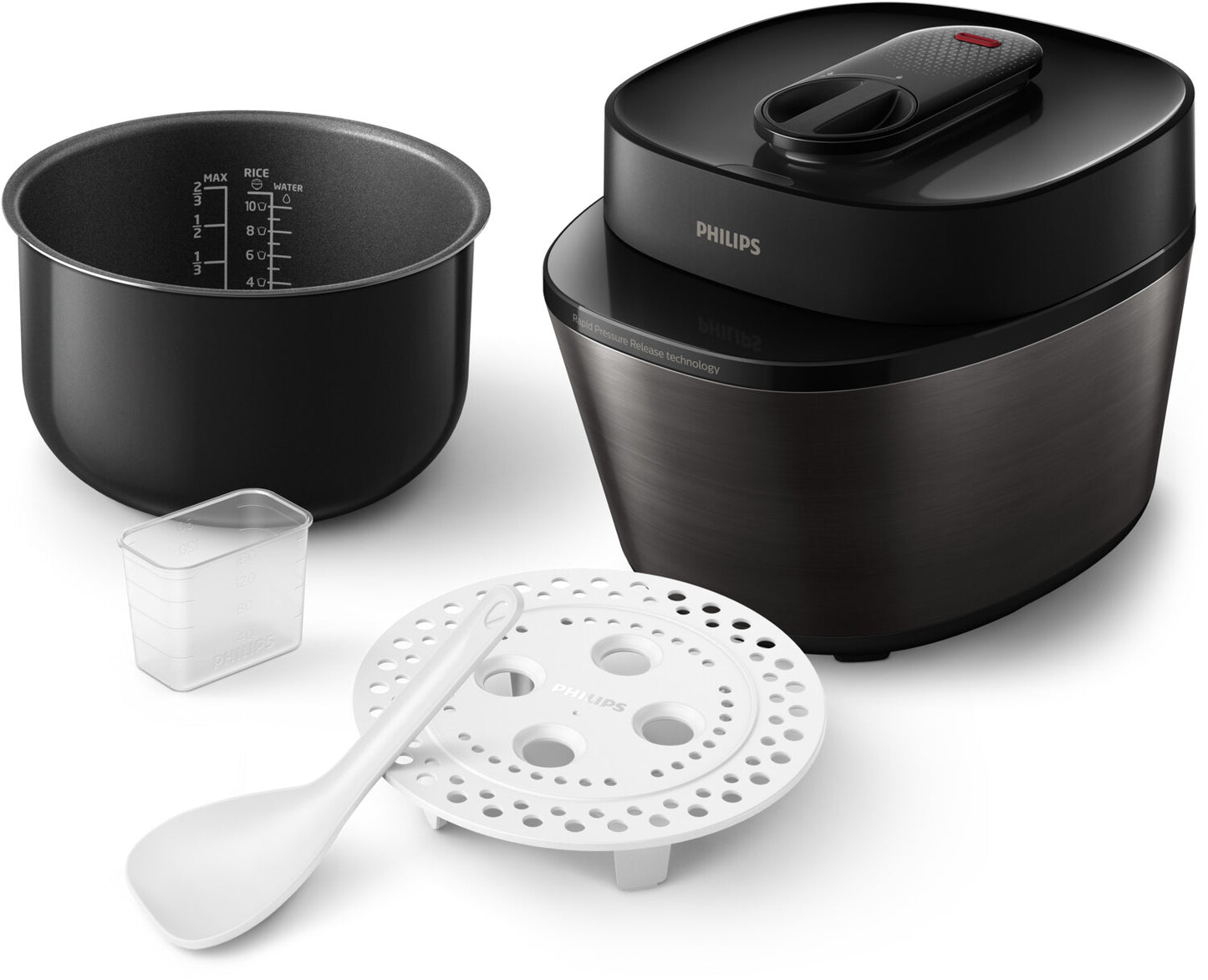 Philips HD2151/40 elektrisk tryckkokare Svart 1000 W