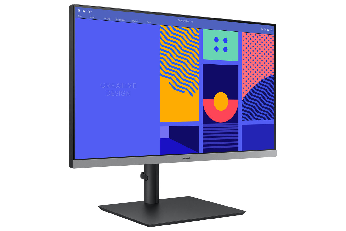 Samsung S43GC platta pc-skärmar 61 cm (24") 1920 x 1080 pixlar Full HD LCD Svart