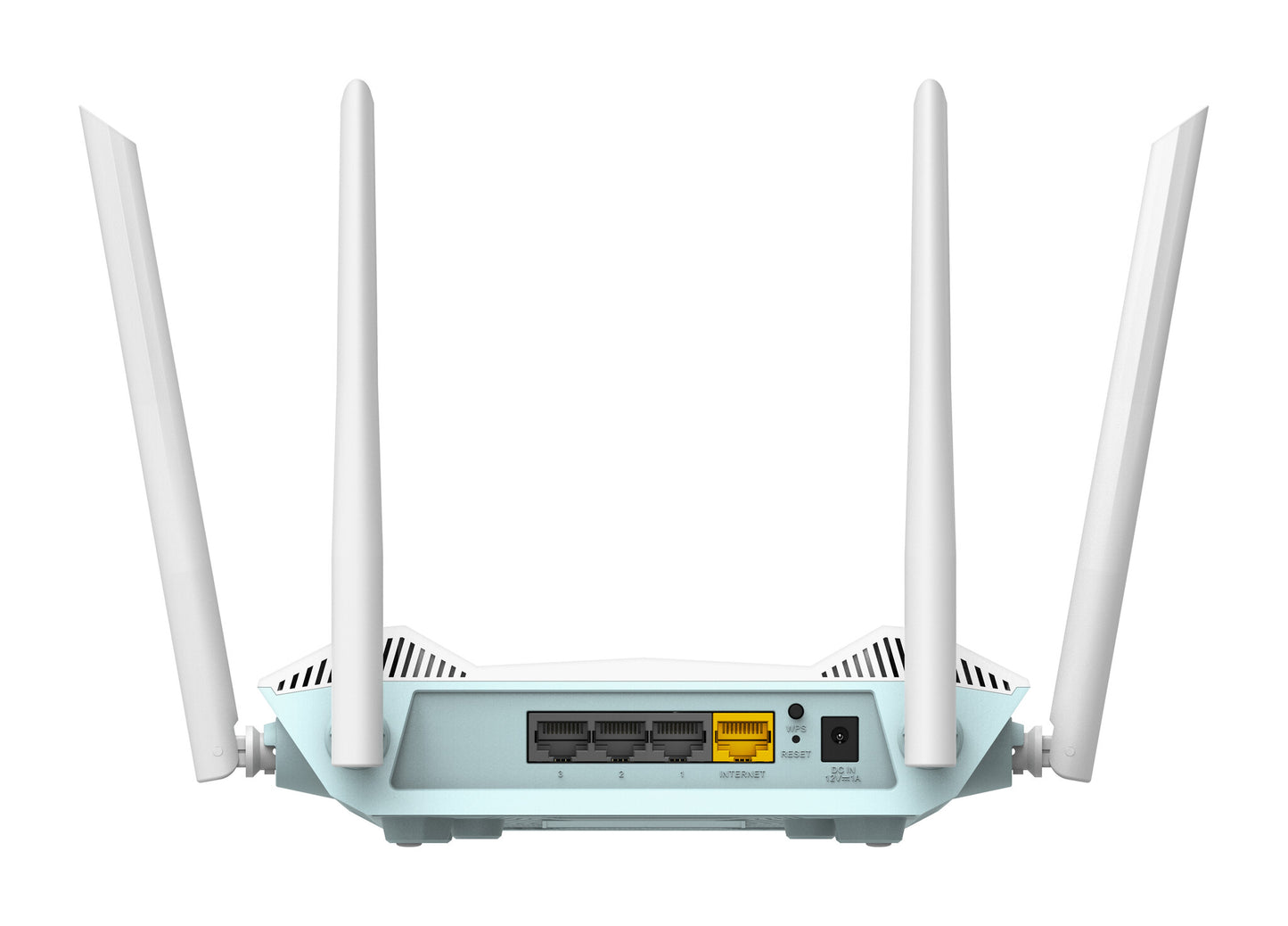 D-Link R15 trådlös router Gigabit Ethernet Dual-band (2,4 GHz / 5 GHz) Vit