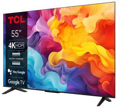 TCL P655 55P655 TV-apparat 139,7 cm (55") 4K Ultra HD Smart-TV Wi-Fi Svart