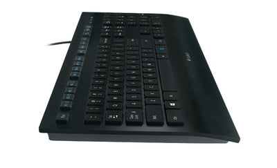 Logitech K280E Pro f/ Business tangentbord Kontor USB QWERTY Nordic Svart