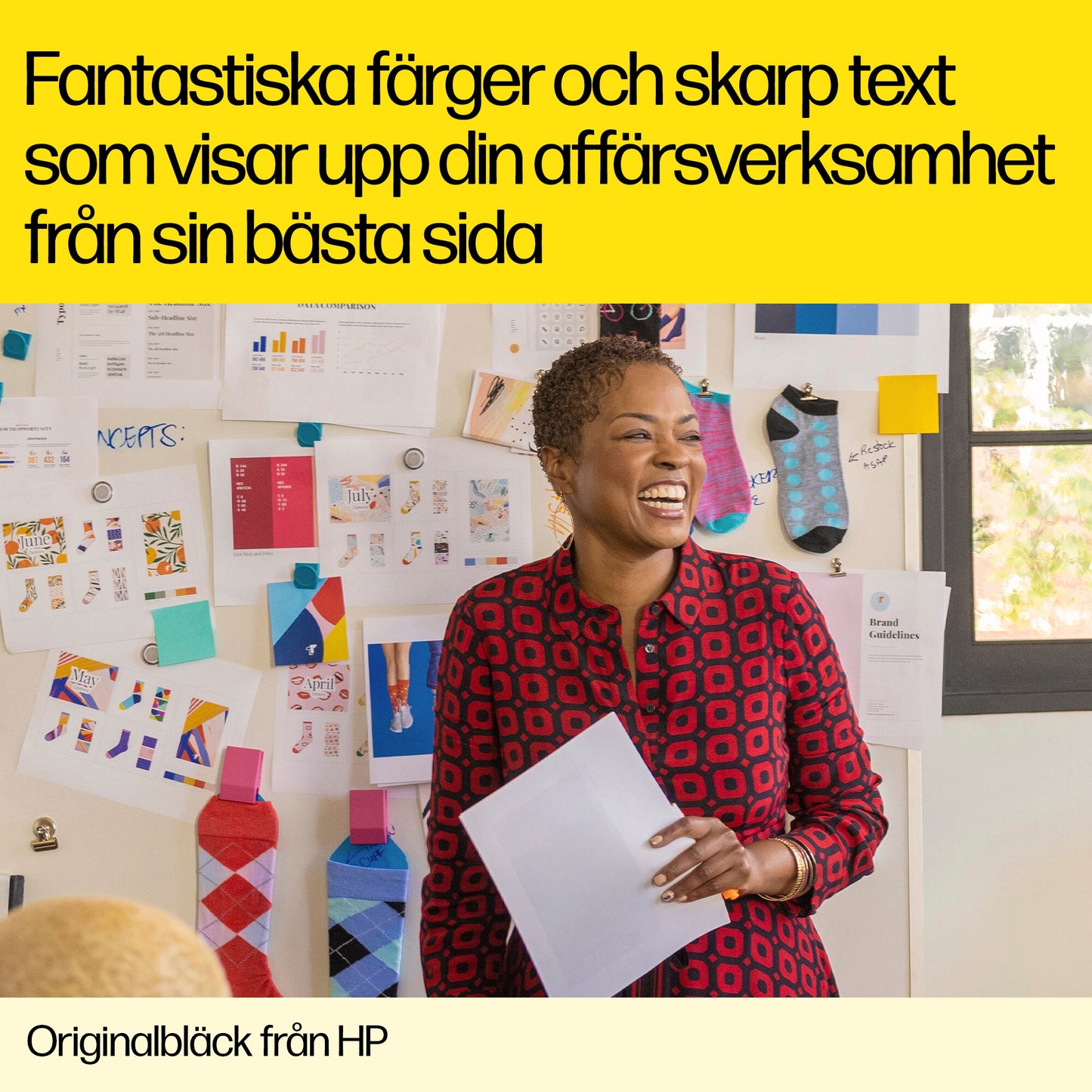 HP 62XL trefärgs original bläckpatron med hög kapacitet