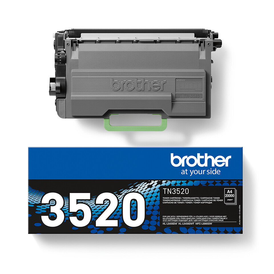 Brother TN-3520 Tonerkassett 1 styck Original Svart