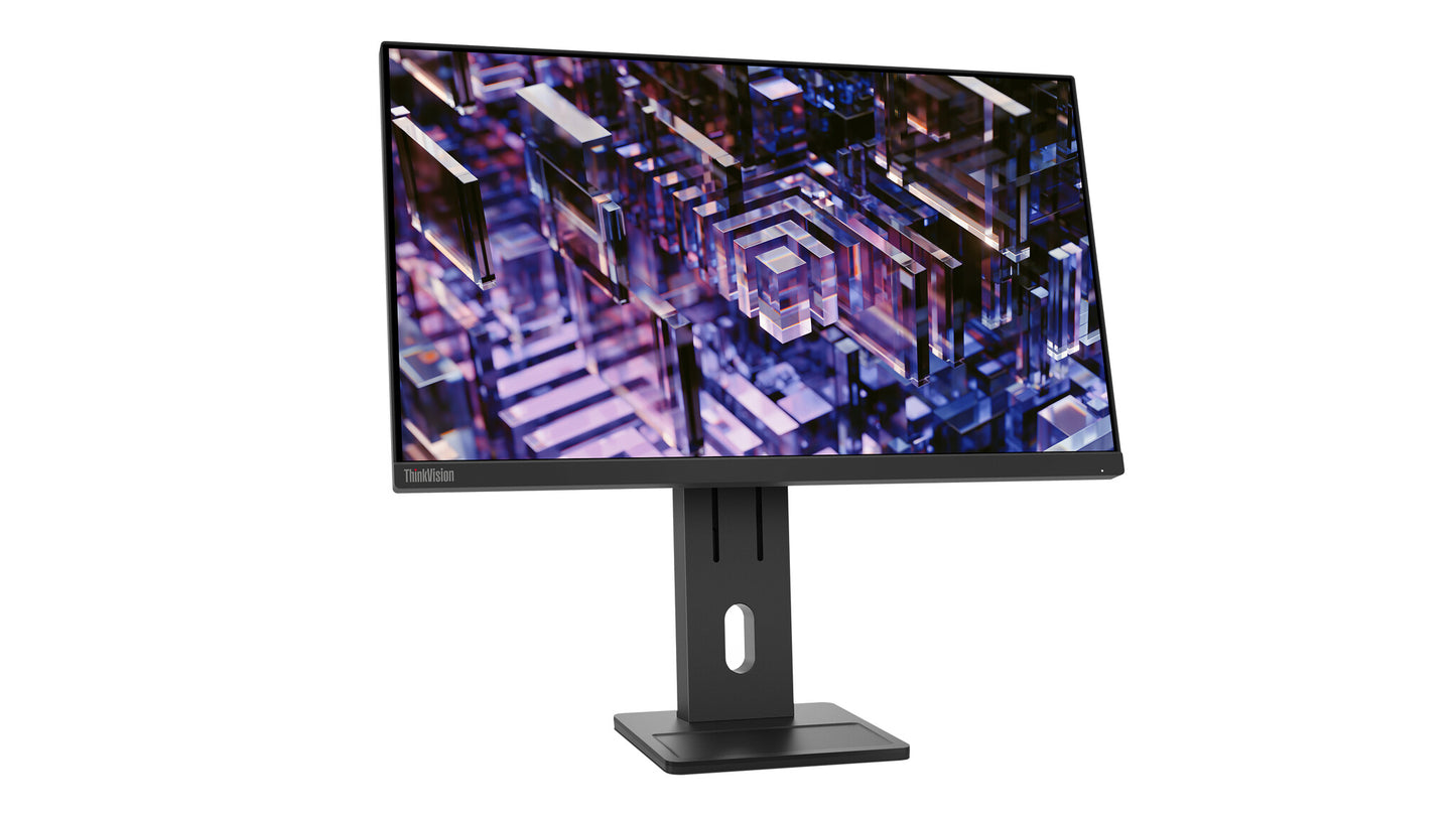 Lenovo ThinkVision E24q-30 platta pc-skärmar 60,5 cm (23.8") 2560 x 1440 pixlar 2K Ultra HD LED Svart