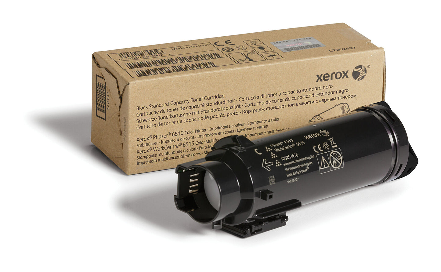 Xerox PHASER 6510 / WORKCENTRE 6515 Tonerkassett, standard, svart (2 500 sidor)