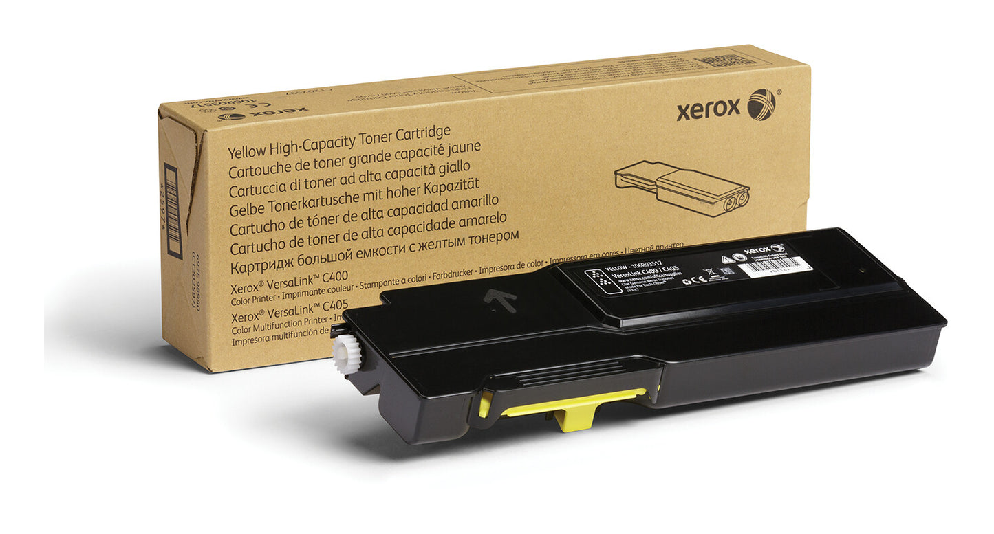 Xerox VersaLink C400/C405 gul tonerkassett, högkapacitet (4 800 sidor)
