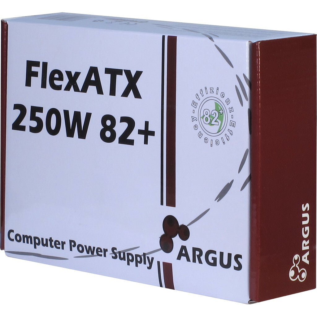 Inter-Tech FA-250 strömförsörjningsenheter 250 W 20+4 pin ATX Grå