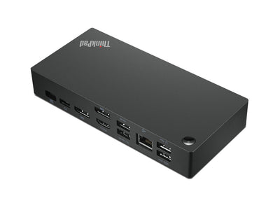 Lenovo ThinkPad Universal USB-C Dock Kabel USB 3.2 Gen 1 (3.1 Gen 1) Type-C Svart