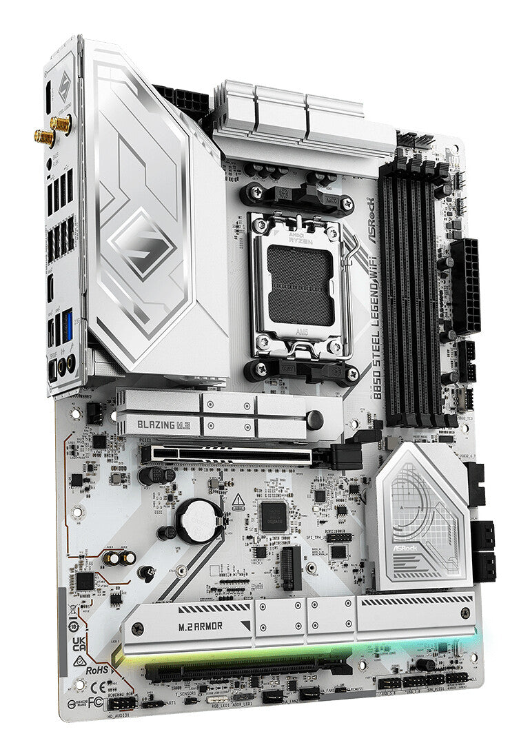 Asrock B850 Steel Legend WiFi AMD B850 AM5-sockel ATX